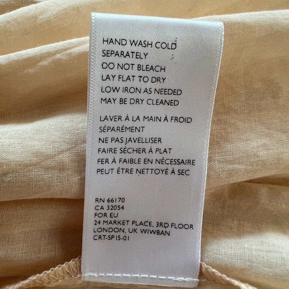 🌸 NWOT Anthropologie Cleobella Magda Smocked Mini Dress – XS/S - Picture 8 of 9